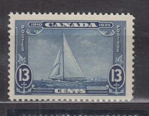 1935 #216 13¢ ROYAL YACHT BRITANNIA KING GEORGE V SILVER JUBILEE ISSUE F-VF - Picture 1 of 2