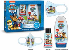 PAW PATROL set bagnoschiuma shampoo + MASCHERINA protettiva + gel igienizzante