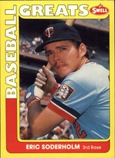 1991 Swell Baseball Greats #85 Eric Soderholm 