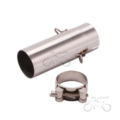 Silenciador de 51 mm tubo de escape de enlace medio modificado para Yamaha YZF R6 2006-2023 Foto 1 de 4