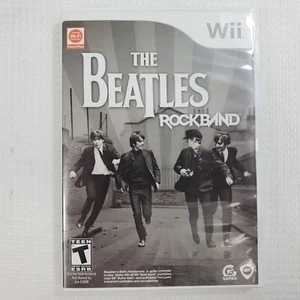 The Beatles Rock Band (Nintendo Wii Game, 2009) Complete With Manual - Picture 1 of 7