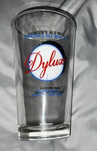 PRINTER’S ALE MFG. CO. DYLUSE PREMIUM MALTS EXTRA FEINES LAGER BIERGLAS NEU - Bild 1 von 22