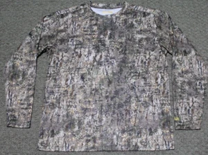 Gamehide Shape Shift Camo Camouflage Polyester Hunting LS T-Shirt #WS2 Large - Picture 1 of 5