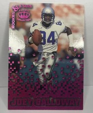 1995 Pacific Triple Folders Rookies & Stars Raspberry Joey Galloway Rookie RS-31