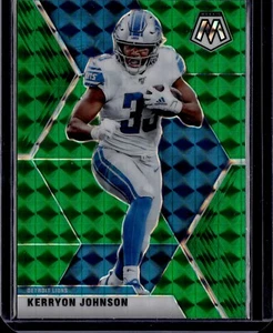 2020 Panini Mosaic KERRYON JOHNSON Green #73 Detroit Lions - Picture 1 of 2