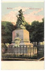 BELFORT 90 Quand-même CPA colorisée précurseur non circulée vers 1910-20 - Imagen 1 de 2