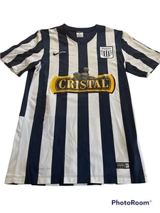 Preowned Nike DriFit Alianza Lima Copa Movistar Soccer Jersey Size Small R2 - Picture 1 of 8