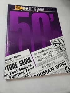Songs of the 50's Piano Vocal Guitar Decade Series Music Pieces Used EUC - Bild 1 von 3