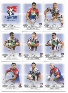2018 NRL Elite Newcastle KNIGHTS 9 Card Mini Team Set - Picture 1 of 1