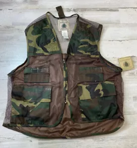 Northwest Territory Mens Camo Deluxe Non Insulated Hunting Vest L NWT New - Picture 1 of 14