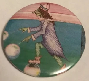 Ozric Tentacles Jurassic Shift Pongmaster Button - Picture 1 of 3