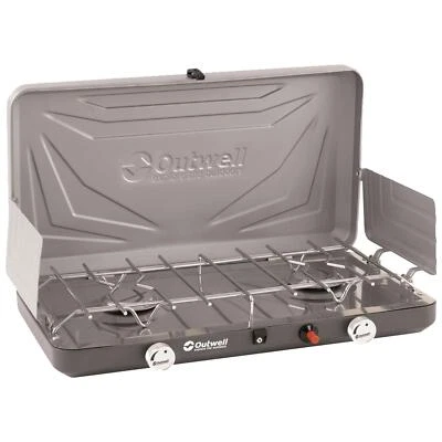 OUTWELL ANNATTO STOVE PORTABLE CAMPING COOKER DOUBLE GAS HOB BURNER OUTDOOR - Image 1 of 4