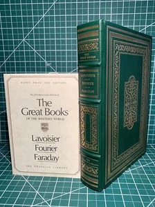 Franklin Library: LAVOISIER •FOURIER •FARADAY & Editor’s Notes Great Books Mint - Picture 1 of 11