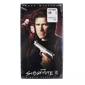 The Substitute 3 Winner Takes All VHS * NEW Sealed * 1999 * Treat Williams - Picture 1 of 8