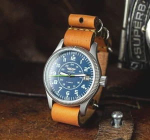 Aviator, Soviet military, the air force USSR, Soviet wristwatch, ussr mechanical - Picture 1 of 5
