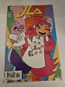 JUSTICE LEAGUE OF AMERICA #2 TEEN TITANS GO! VARIANTE SEP 2015 DC NM COMIC 1 - Bild 1 von 13