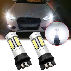 Bright White Error Free PWY24W LED Turn Signal Light Bulbs For Audi A3 2015-2019 - Picture 1 of 12
