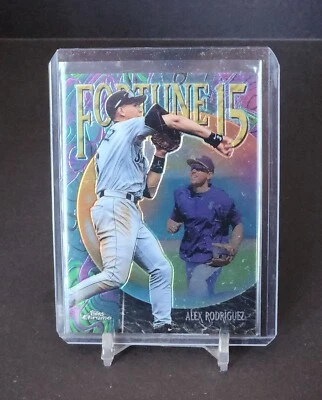 1999 Topps Chrome Fortune 15 #FF1 Alex Rodriguez - Image 1 of 2