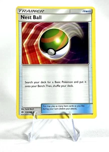 2017 Pokemon Trainer Nest Ball 123/149 Pokemon Sonne & Mond - Bild 1 von 10