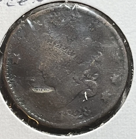 🔥1828 Large Cent🔥 Cover