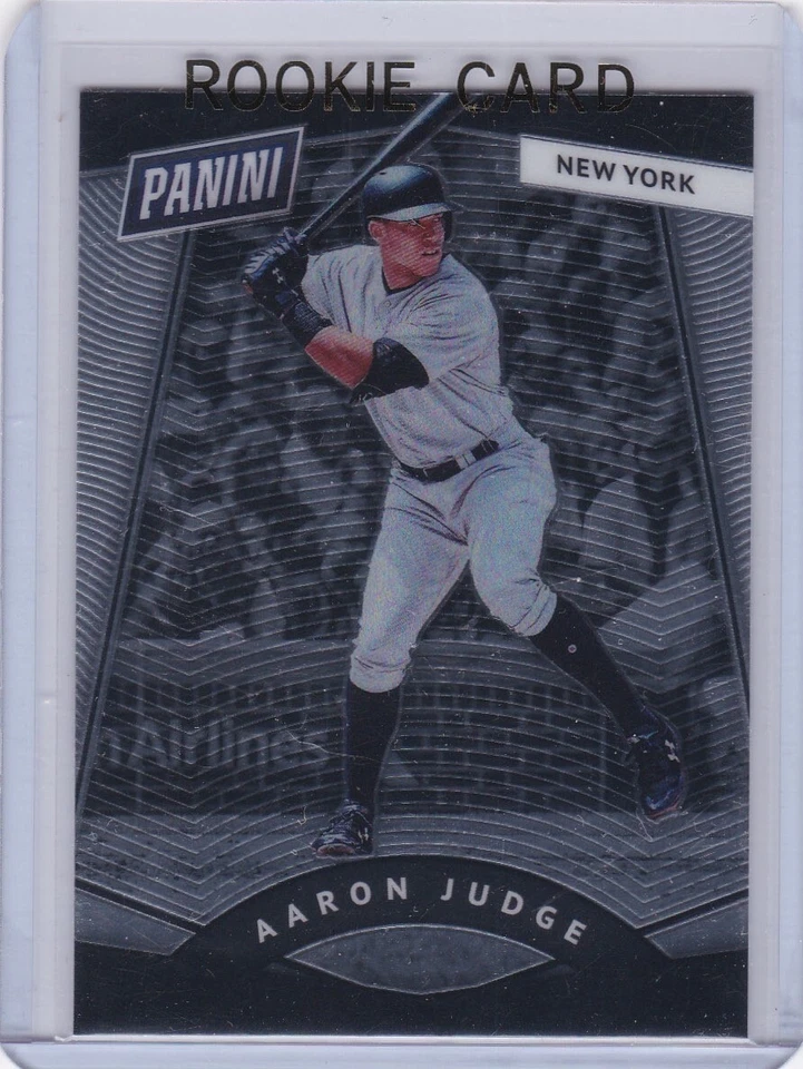 AARON JUDGE ROOKIE CARD 2017 Panini THE NATIONAL $$ RC Baseball New York Yankees - Image 1 of 2