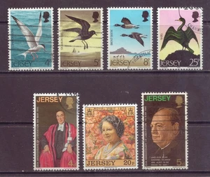 Jersey Bailiwick, Issues of 1970, 1975, including Set of 4, Sea Birds, Used - Picture 1 of 1