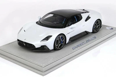 BBR 1:18 Maserati MC20 2020 Bianco Audace Limited 300 pcs P18191A - Image 1 of 2