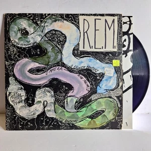 R.E.M. Reckoning 1984 Vinyl OG I.R.S. Records Translucent Purple (Blue) - Foto 1 di 14