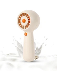 Portable Mini Fan, USB Rechargeable Handheld Personal Fan with 5 Speeds 10H B... - Picture 1 of 7