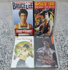 Vintage Bruce Lee VHS Tape Bundle Joblot - Picture 1 of 9