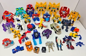 Mixed LOT of 30+ Transformers Rescue Bots & Heroes Action Figures Playskool more - Picture 1 of 17