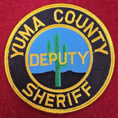 YUMA COUNTY ARIZONA DEPUTY SHERIFF POLICE PATCH - Image 1 of 2