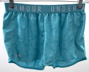 Under Armour Heat Gear pantaloncino da corsa donna 3" taglia media acqua - Foto 1 di 7
