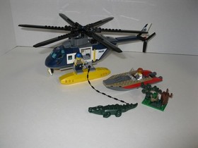 Lego 2015 City Police Helicopter Pursuit #60067 No Box/Manual 