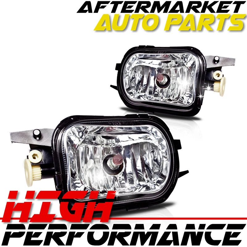 适用于 2001 - 2007 梅赛德斯 - 奔驰 C 级 OE/替换雾灯透明 — 第 1/1 张图片