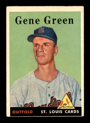 1958 Topps #366 Gene Green RC VG/VGEX X2941738 - Image 1 of 3