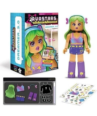 My Avastars Dreamer 3.0 Fashion Doll with Extra Outfit Personalize 100+ Looks