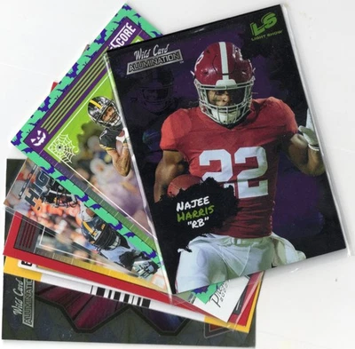Najee Harris 6-card Lot Inserts/Base/Pre-Rookie Pittsburg Steelers - Image 1 of 4