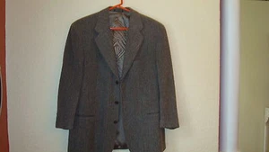 Men's PAL ZILERE PULL GRUPPER FORALI Green Wool Blend Sport Jacket-32R - Picture 1 of 2
