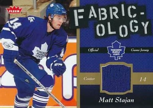 2006-07 Fleer FABRICOLOGY JERSEY #ST MATT STAJAN - Toronto Maple Leafs - Bild 1 von 1