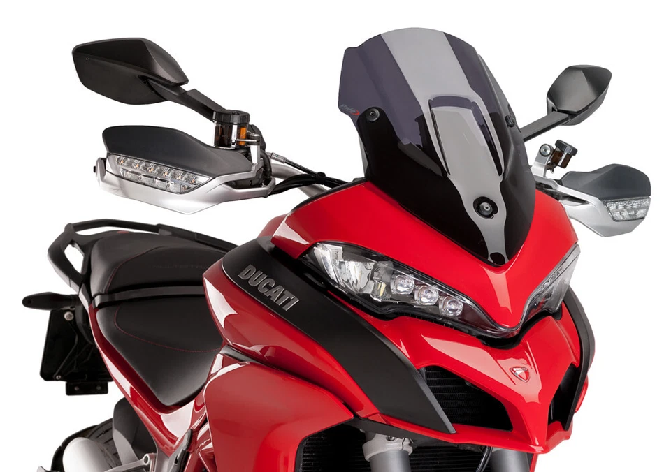 PUIG 2016-2017 Multistrada 1200 S Ducati PARABRISAS CARRERAS HUMO OSCURO 7622F Foto 1 de 1
