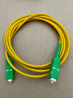Cable fibra óptica macho macho 1,5m amarillo