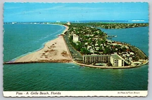 Postcard Florida Pass-A-Grille Beach c1982 22E - Picture 1 of 2
