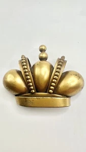 Joan Castle Queen For A Day 3D Dimensional Crown Brooch - Picture 1 of 6