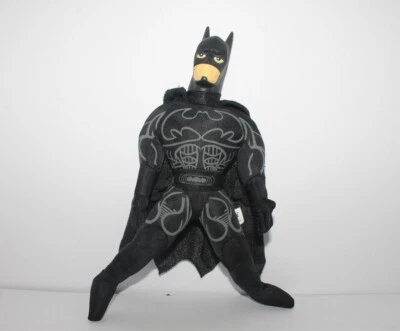 Justice League Batman Plush Soft Toy 11" Vinyl Plastic Head DC Comics Toy Works - Image 1 of 4