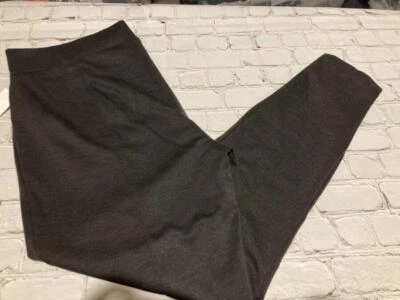 Leggings con textura de tiro medio gris carbón talla XL Gap nuevos con etiquetas con costura central Foto 1 de 4
