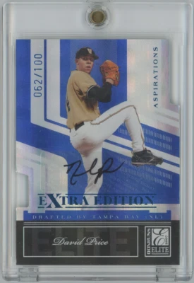 David Price 2007 Donruss Elite Extra Edition RC Auto #5 /100 22323 - Image 1 of 2