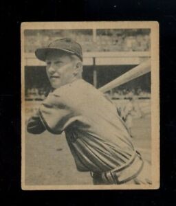 1948 Bowman #38 Red Schoendienst RC Lt. Crease Upper Right Stain GD LOOK! SL