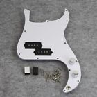 Pb Prewired Loaded Bass Pickguard Alnico 5 Pickup For P-Bass 4-Strings, 3 Colors