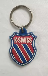 K Swiss Key Ring Keyring Rare 25 years old  - Picture 1 of 2